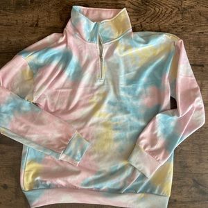 Tye Dye 1/4 zip